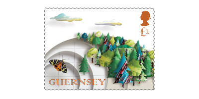 Heart of the Forest part 2 single stamp