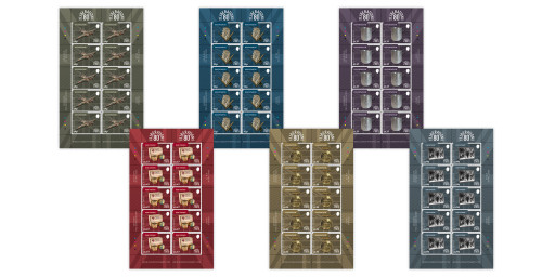 Sheets of 10