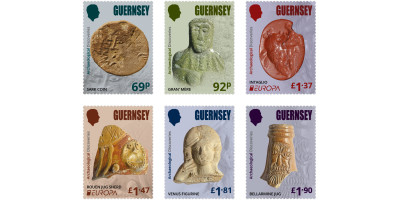 Set of 6 stamps