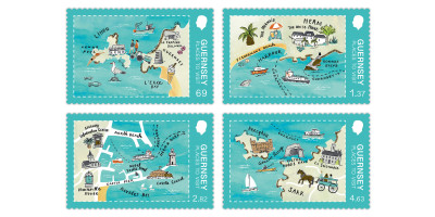 Set of 4 Stamps 