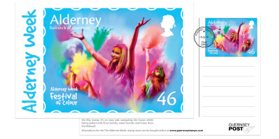 Alderney Week FDI Postcards