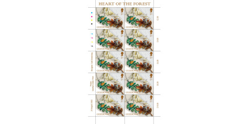 Heart of the Forest part 3 Sheet of 10