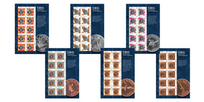 Sheets of 10