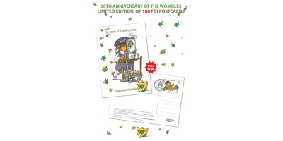 Alderney Womble FDi Postcard