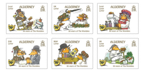Set of 6 Stamps
