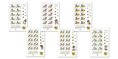 Sheets of 10