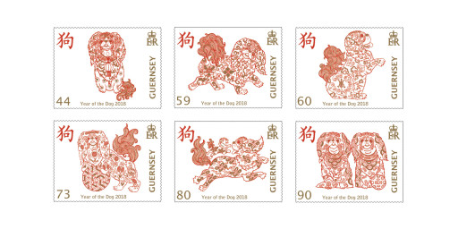 Set of 6 Stamps
