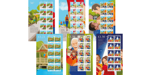 Sheets of 10
