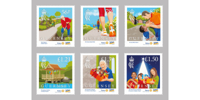 Set of 6 stamps