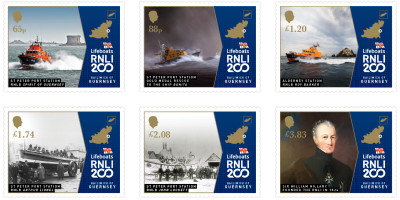 Set of 6 stamps