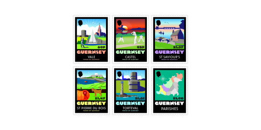 Island's Parishes celebrated on Guernsey stamps