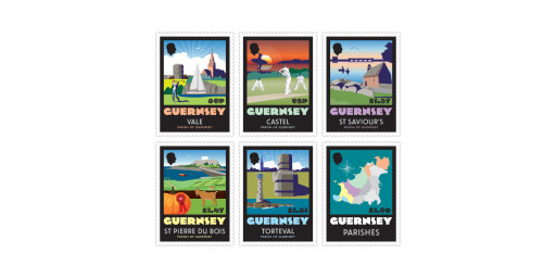 Set of 6 Stamps