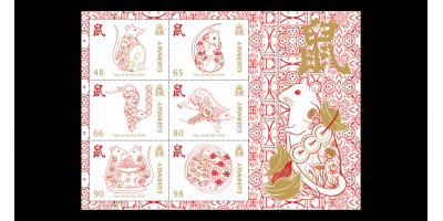 Souvenir Sheet pack insert