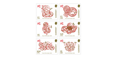 Set of 6 Stamps