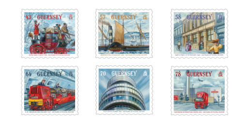 500 Years of Postal History celebrated on stamps