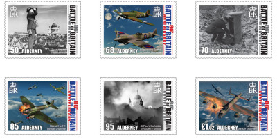 Set of 6 stamps