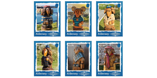 Stamps feature Alderney's Wombles Trail Stamps feature Alderney's Wombles Trail