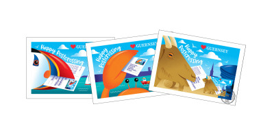Set of 3 Maxi Postcards
