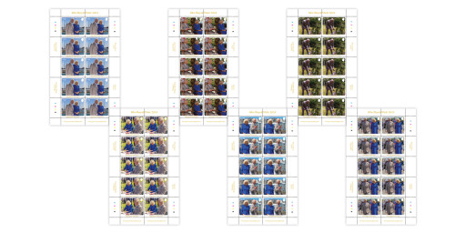 Sheets of 10