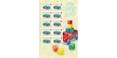 Sheets of 10 (55p Europa)