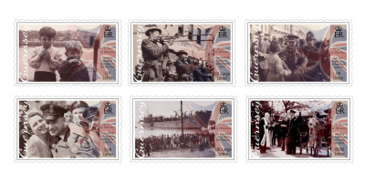 Set of 6 Stamps