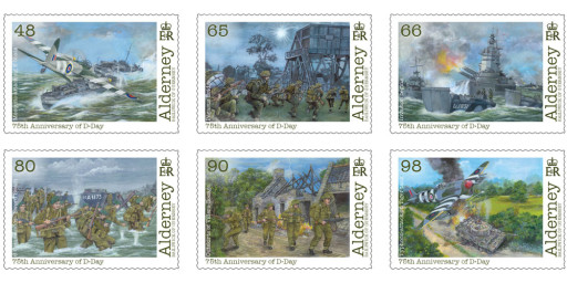 Stamps to commemorate 75th Anniversary of D-Day Landings