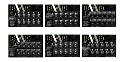 Sheets of 10