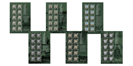 Sheets of 10