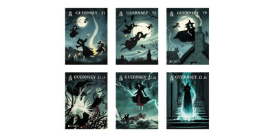Set of 6 stamps