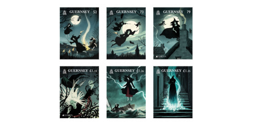 Set of 6 stamps