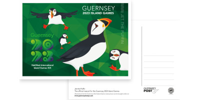 JET - Puffin Postcard