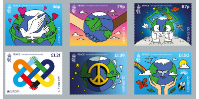 Set of 6 stamps