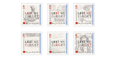 Set of 6 Stamps