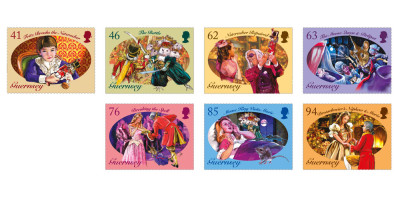 Set of 7 Stamps