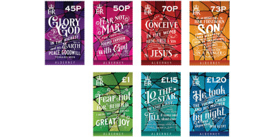 Set of 7 stamps