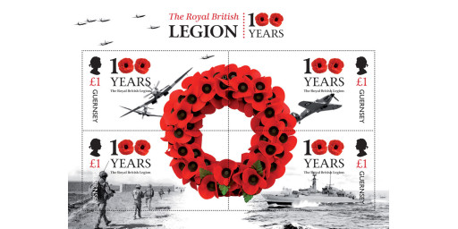 Guernsey Post to release final stamp commemorating 100th Anniversary of Royal British Legion