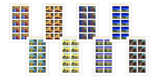 Sheets of 10 