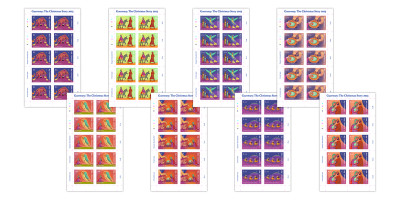 Sheets of 10