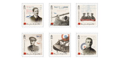 Set of 6 Stamps