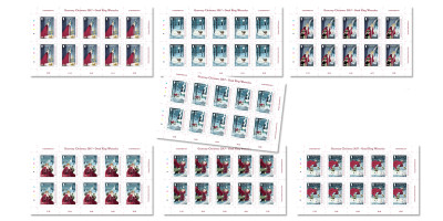 Sheets of 10