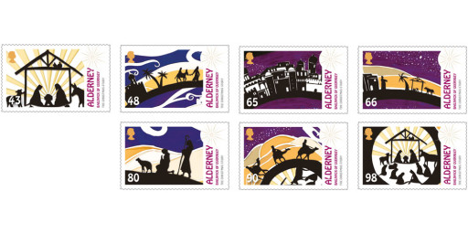 Set of 7 Stamps