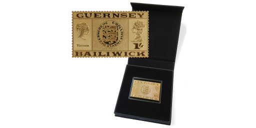 50th Anniversary Philatelic Independence Gold Replica Stamp