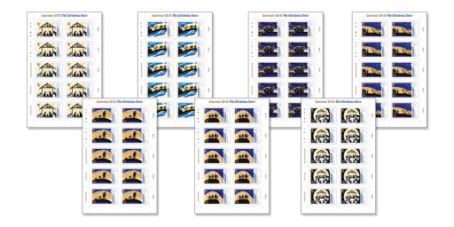 Sheets of 10