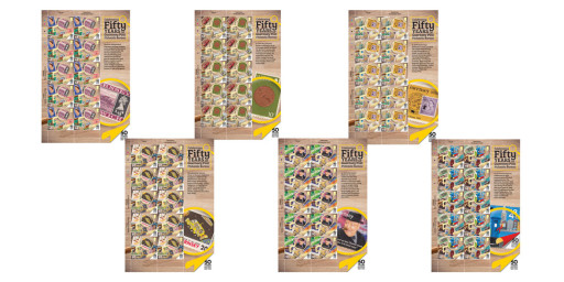 Sheets of 10