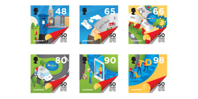 Set of 6 Stamps