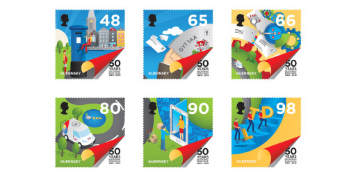Set of 6 Stamps