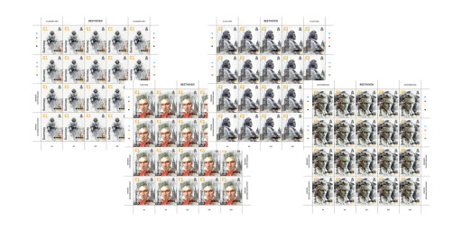 Sheets of 20