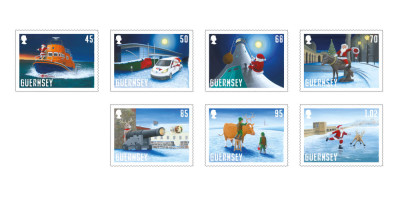 Set of 7 stamps