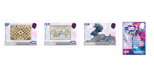 Stamps celebrate 150 years of the Universal Postal Union Stamps celebrate 150 years of the Universal Postal Union