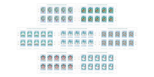 Sheets of 10